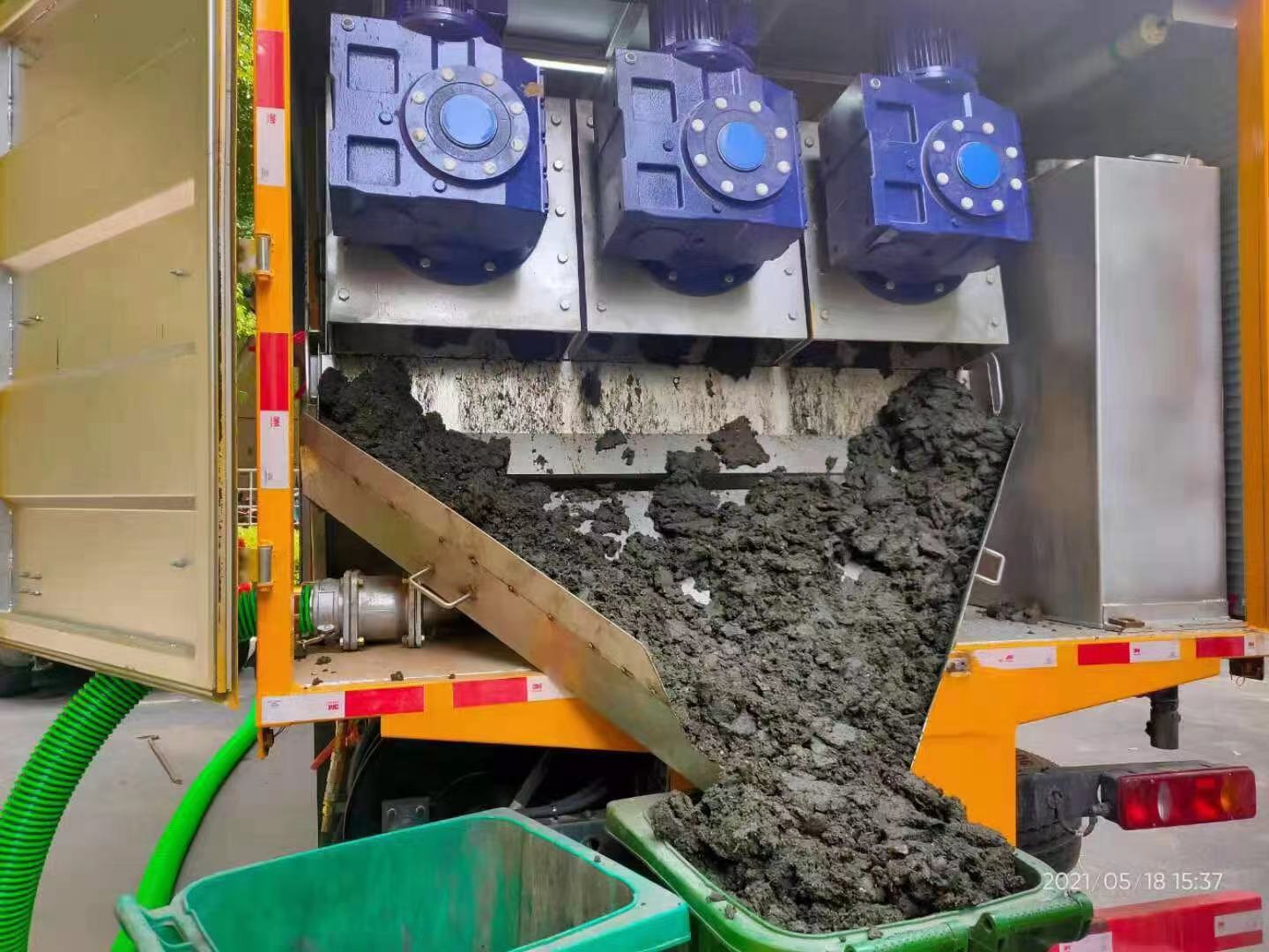 城口化粪池清掏城市维护站-泥浆净化干湿分离处理